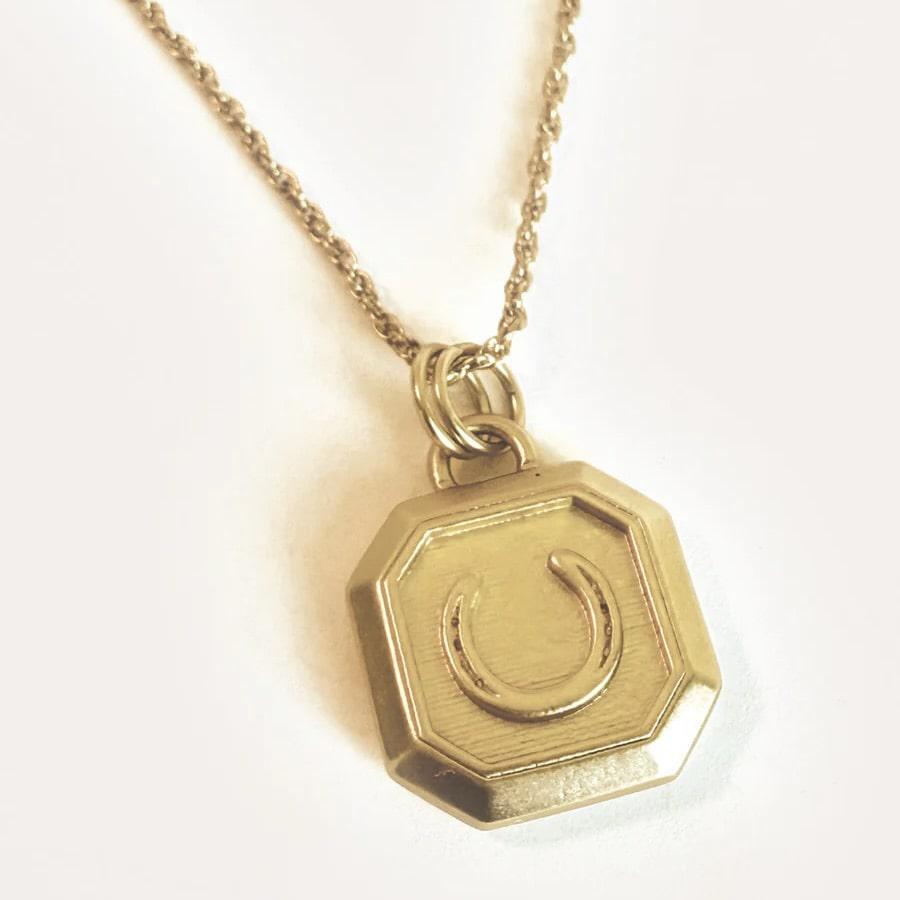 Lucky Horse Gold Necklace